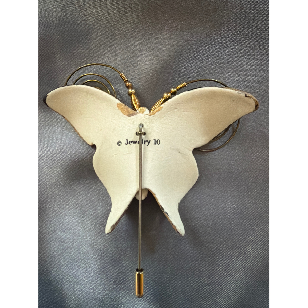Cynthia Chuang, User: hsmaloney@gmail.com Vintage Cynthia Chuang Ceramic Butterf - Picture 5 of 5